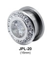 Round Rhinestone Plugs and Tunnels JPL-20